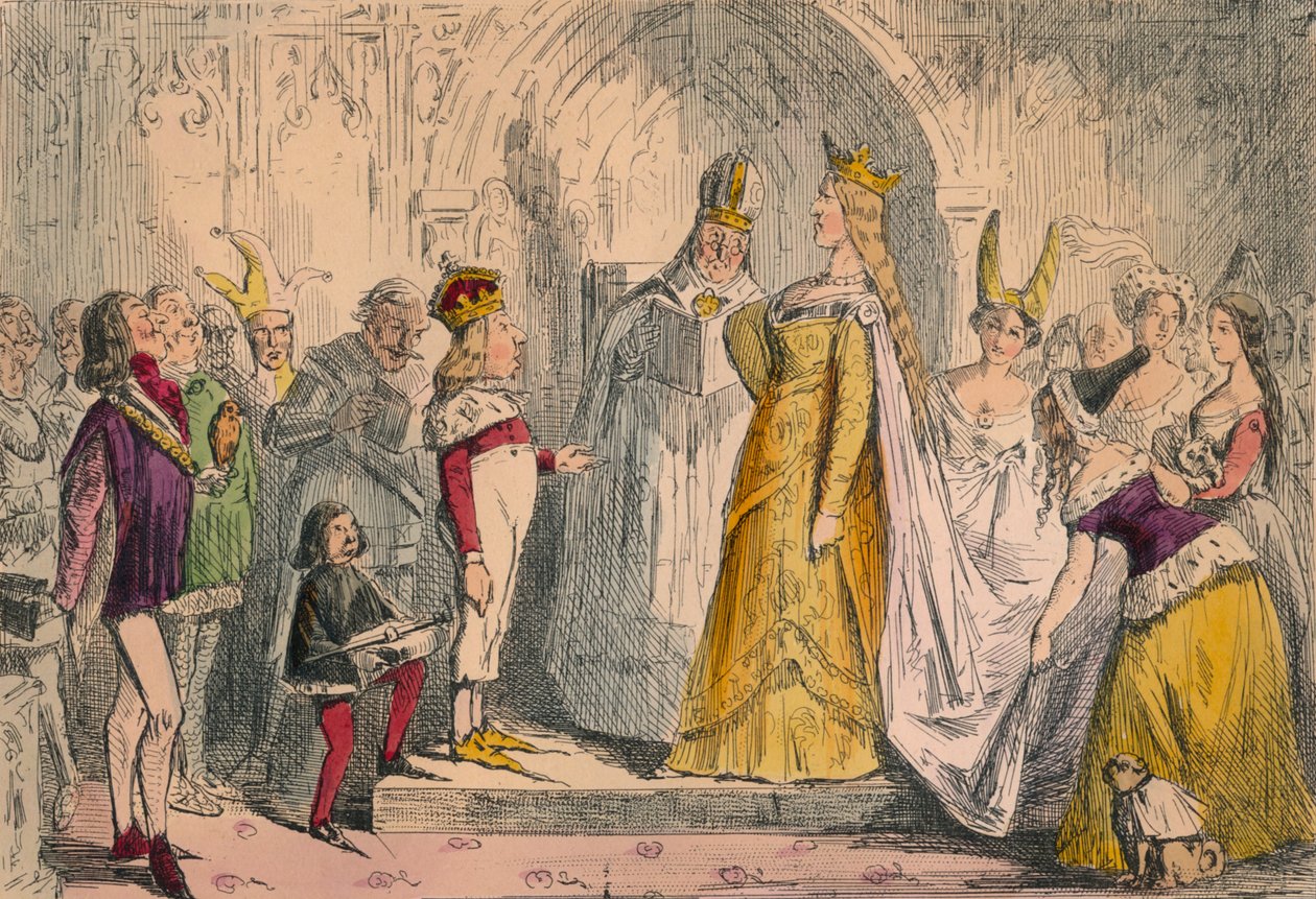زواج هنري السادس ومارغريت أنجو ، 1850 بواسطة جون ليتش