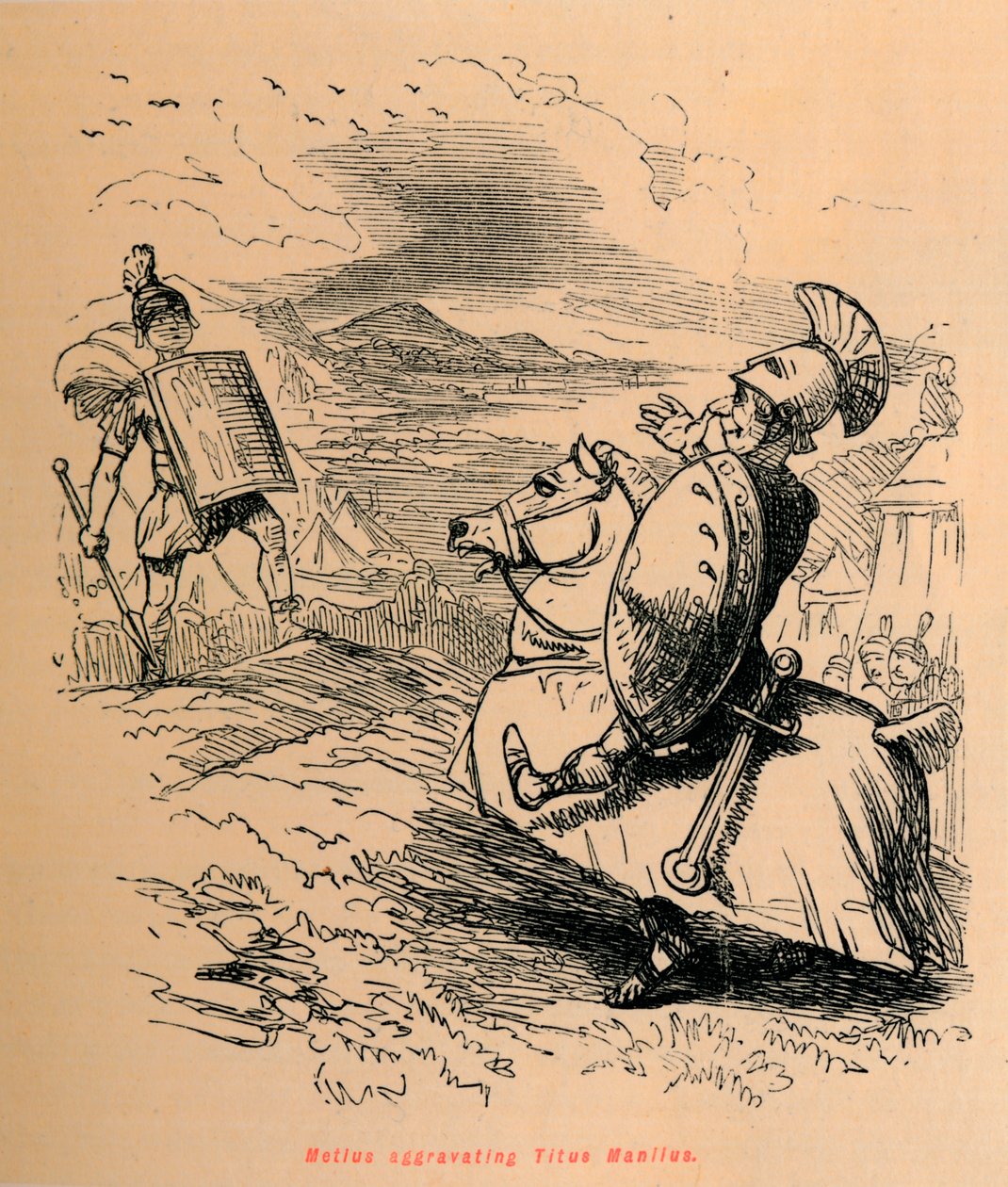 ميليوس تفاقم مانليوس ، 1852 بواسطة جون ليتش