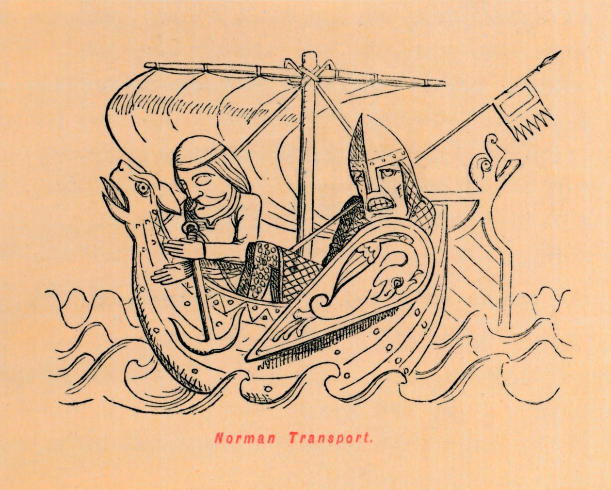 النقل نورمان ، c1860 ، c1860 بواسطة جون ليتش