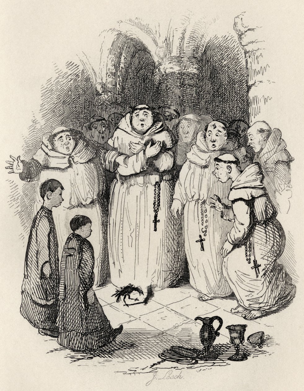 هذا هو - The Jackdaw ، من "The Ingoldsby Legends" من تأليف Thomas Ingoldsby ، نشره Richard Bentley und Son ، 1887 بواسطة جون ليتش