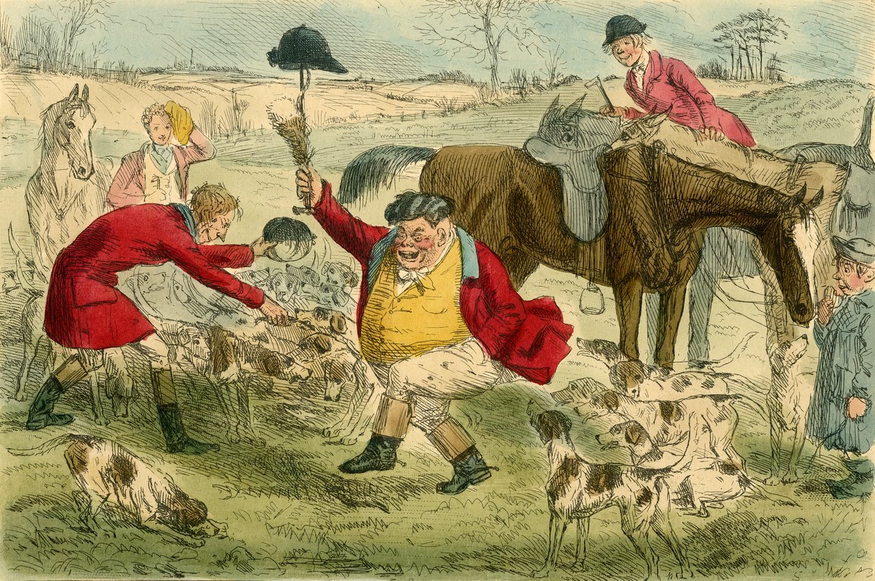 القتل ، يوم القدر والكاسترد ، c1854. بواسطة جون ليتش