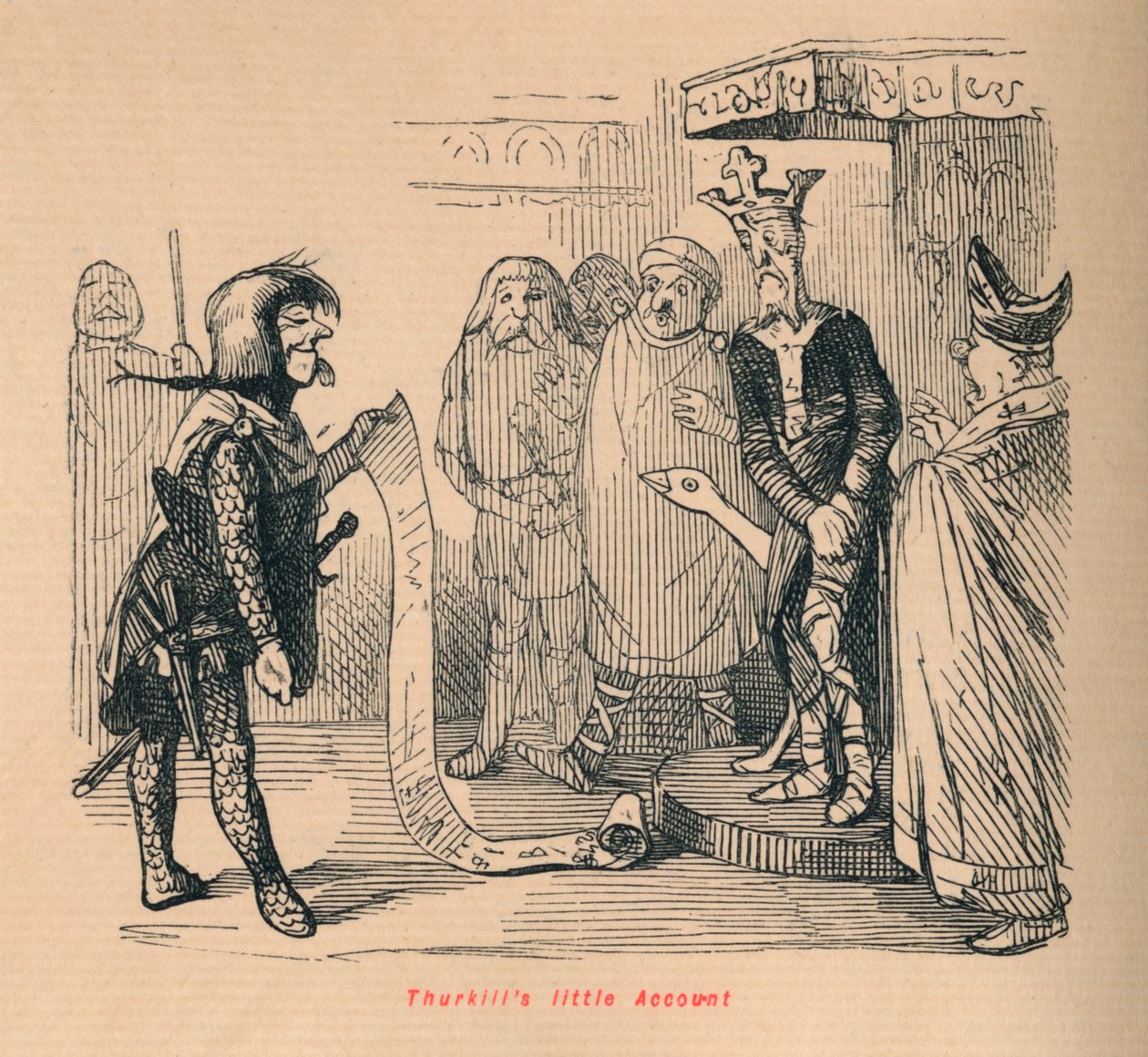 حساب Thurkills الصغير ، c1860 ، c1860 بواسطة جون ليتش