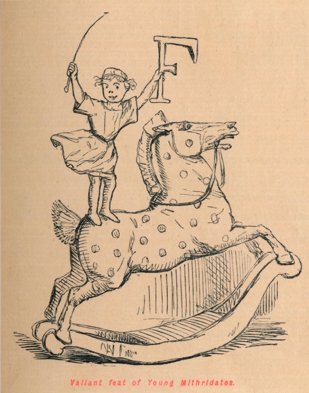العمل الشجاع من Young Mithridates ، 1852 بواسطة جون ليتش