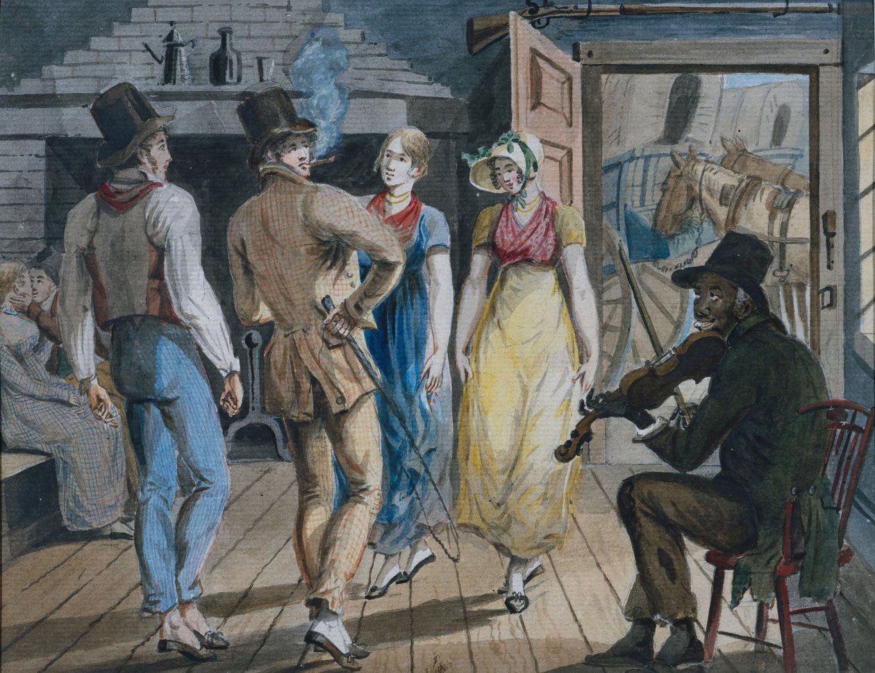 مرح في فندق Wayside Inn ، 1811-ca. 1813. بواسطة جون لويس كريميل