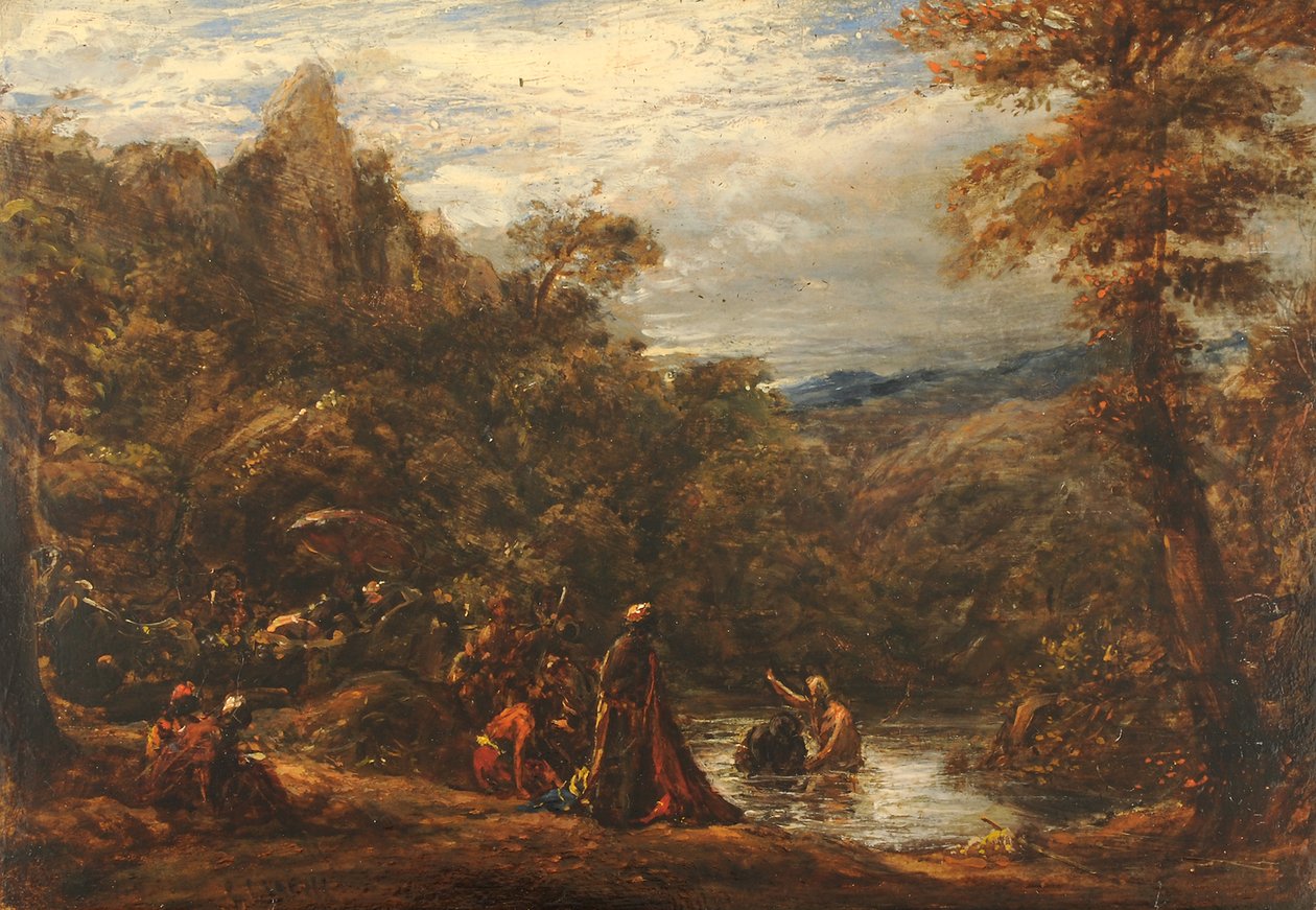معمودية الخصي 1835-1845 بواسطة جون لينيل