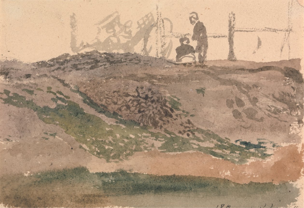 شخصيات على بنك ، Kensington Gravel Pits بواسطة جون لينيل