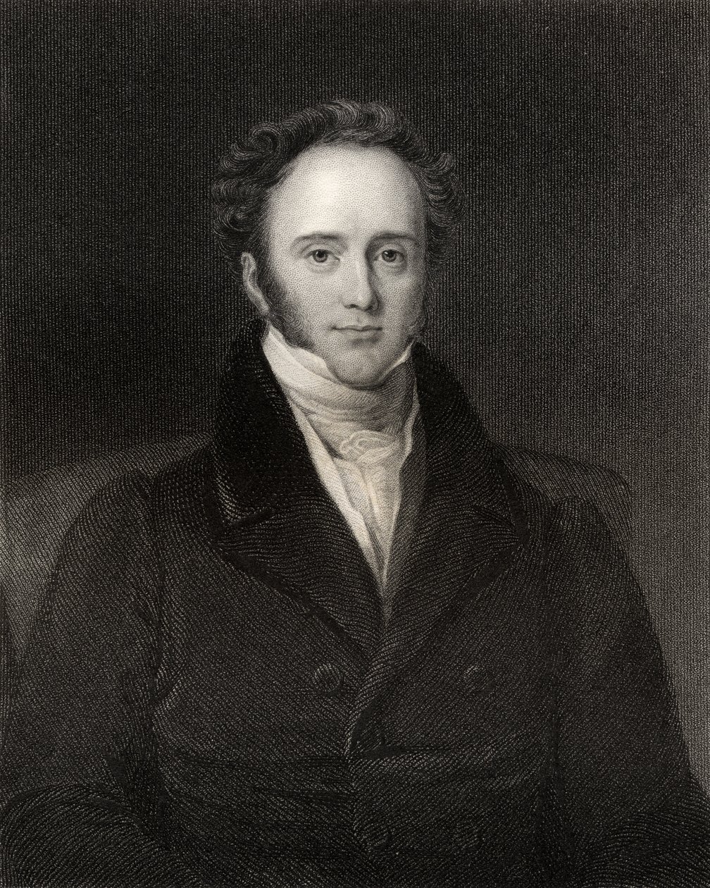 هنري جون تمبل ، 3rd Viscount Palmerston ، محفورة بواسطة HR Cook (fl.1813-47) ، من "معرض الصور الوطنية ، المجلد الرابع" ، تم نشره عام 1835 بواسطة جون لوكاس