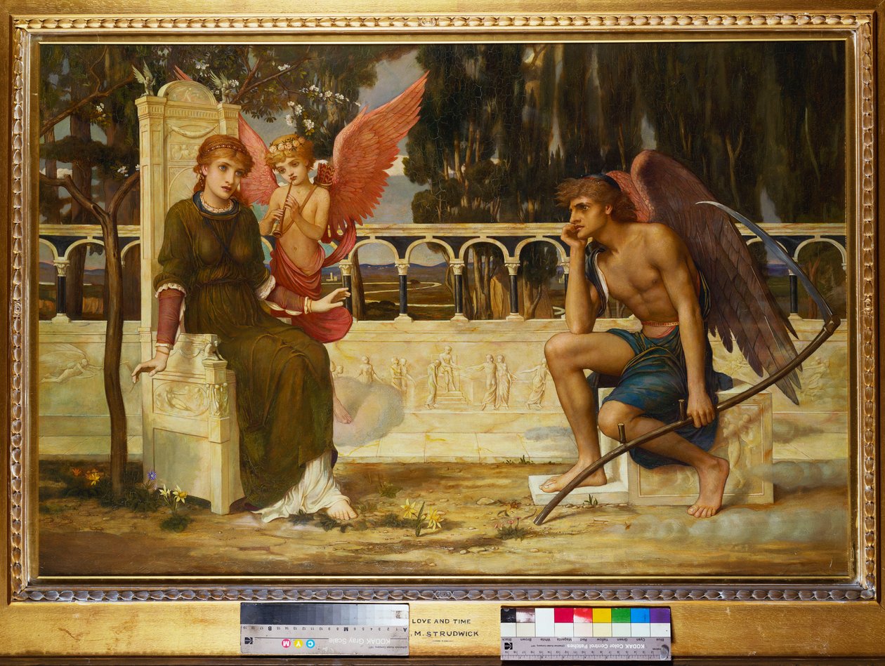 الحب والوقت بواسطة جون Melhuish Strudwick