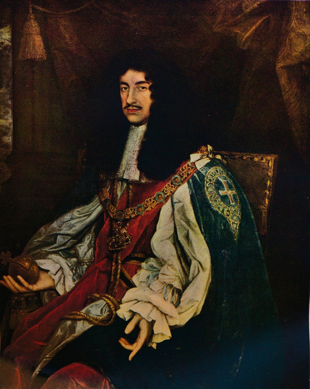 الملك تشارلز الثاني ، 1660s 1934 بواسطة جون مايكل رايت