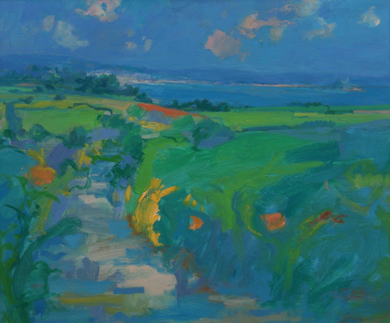 Mounts Bay Impression ، 1992 بواسطة جون ميللر