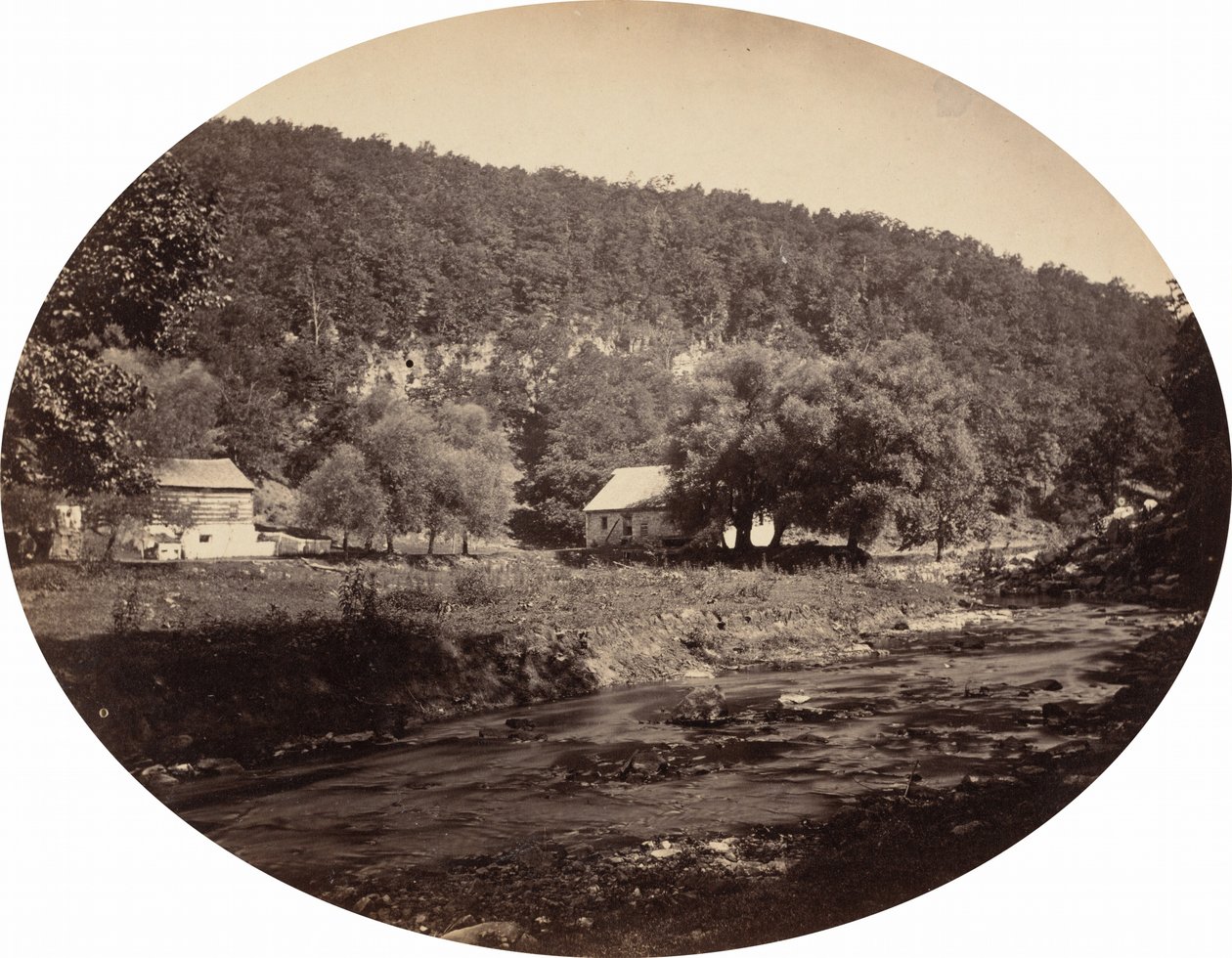 في بيدفورد سبرينغز ، ج. 1866. بواسطة جون موران