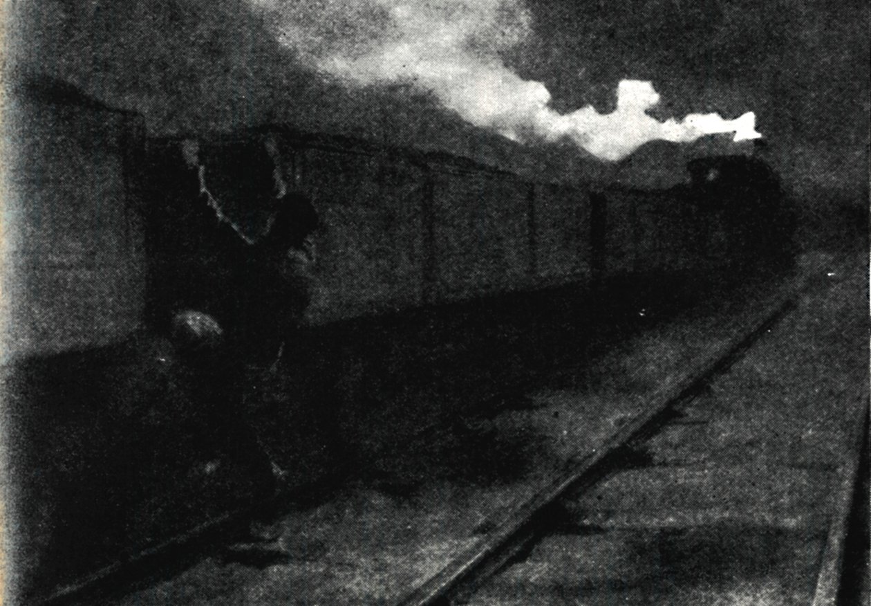 الهروب بالقطار ، نوفمبر 1899 ، 1945. بواسطة جون ناش