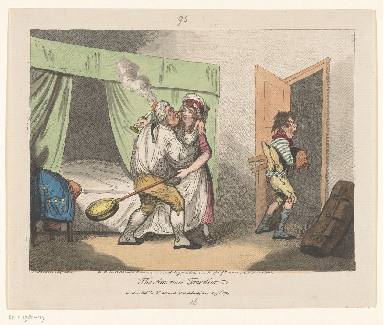 دي لوستيج ريزيجر المسافر الغرامي (العنوان على الشيء) بواسطة جون بيتيت (منسوب إلى)