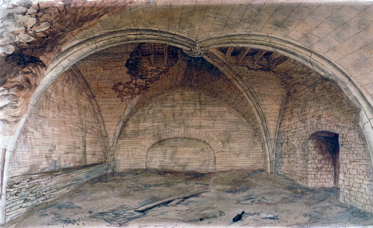 سرداب سانت مايكل ، ألدجيت ، لندن ، 1876 بواسطة جون فيليبس إمسلي