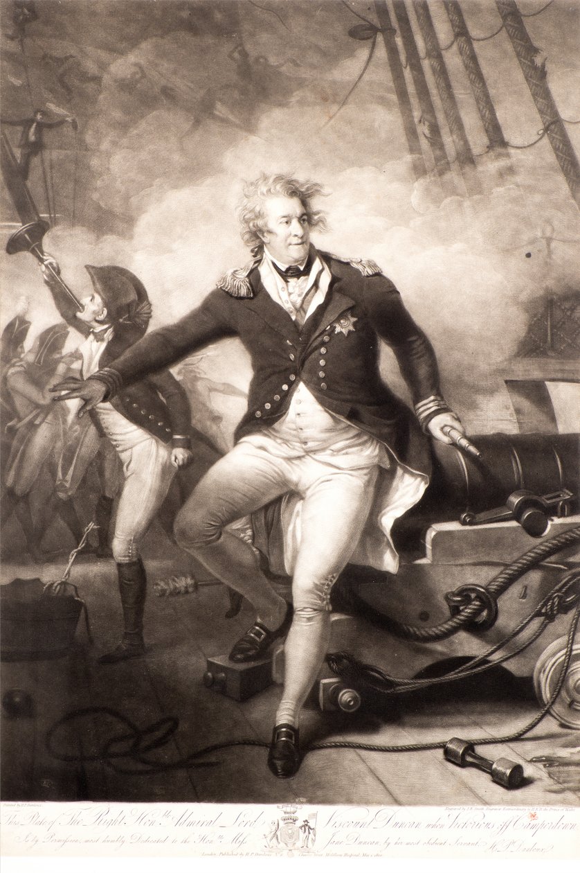 Viscount Duncan Victorious من كامبرداون بواسطة جون رافائيل سميث