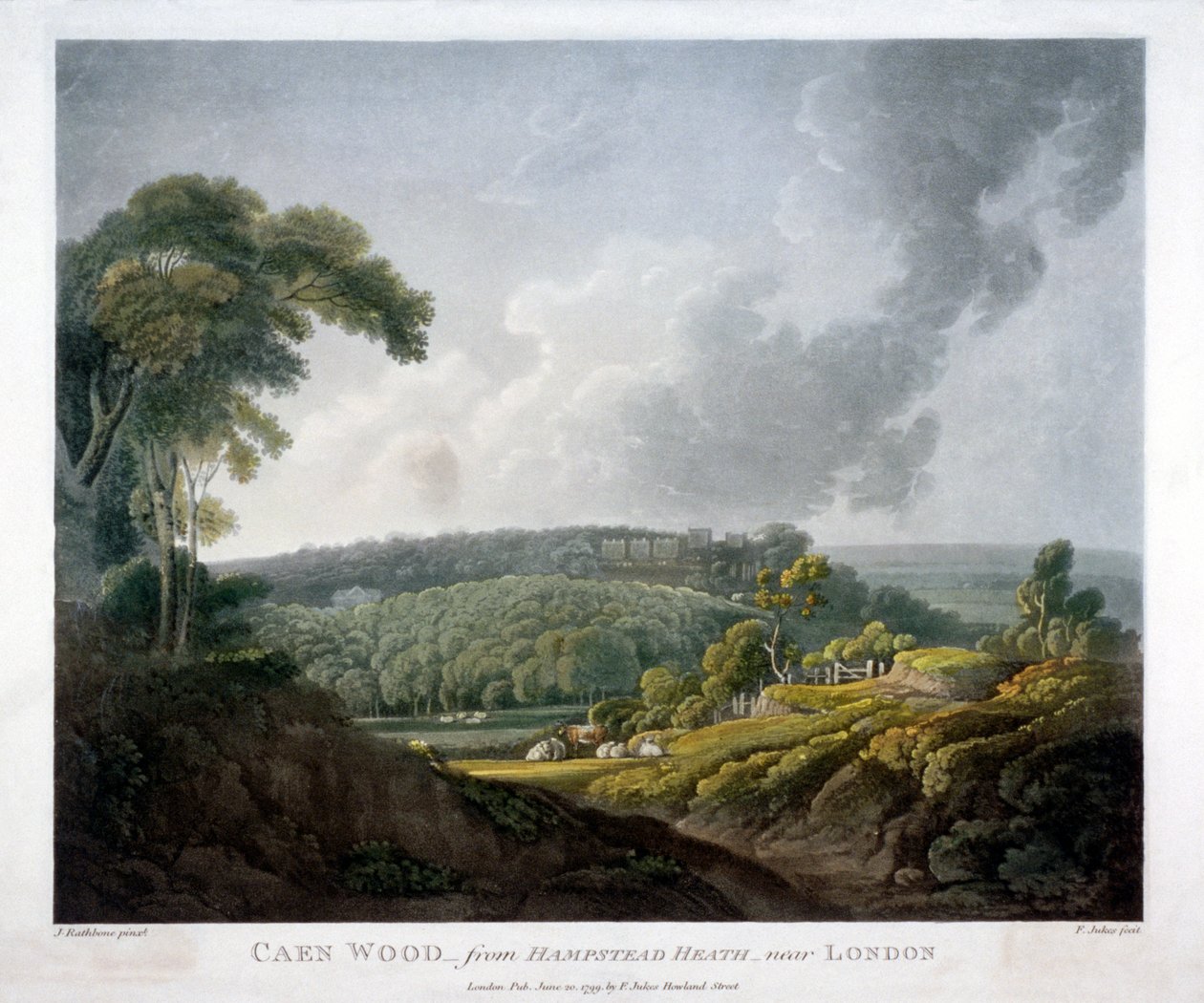 كاين وود ، سانت بانكراس ، لندن ، 1799 بواسطة جون راثبون