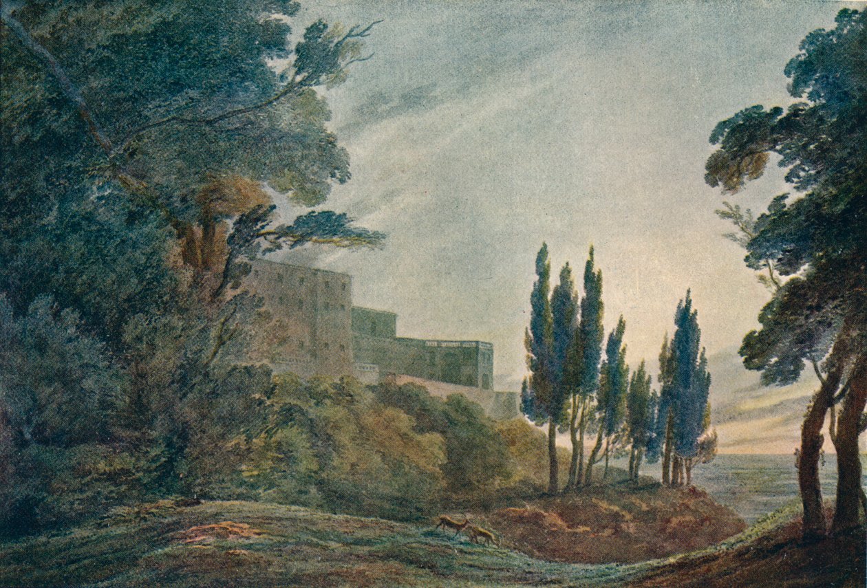 فيلا في فراسكاتي ، c1780 ، 1923 بواسطة جون روبرت Cozens