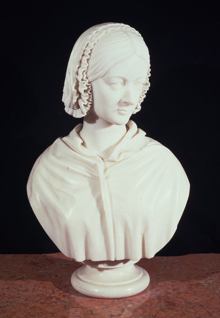تمثال نصفي لـ Florence Nightingale (1820-1910) بواسطة جون روبرت ستيل