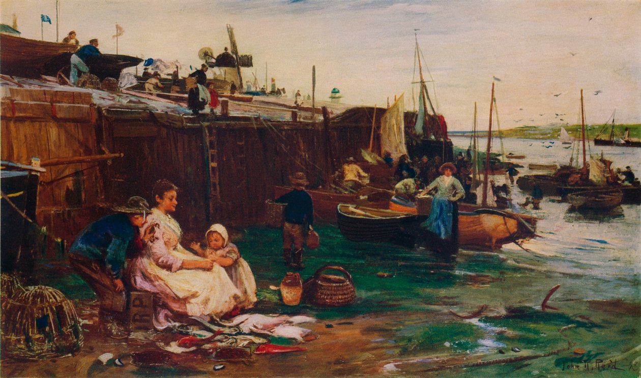 الصياد في سانت آيفز ، 1893 بواسطة جون روبرتسون ريد