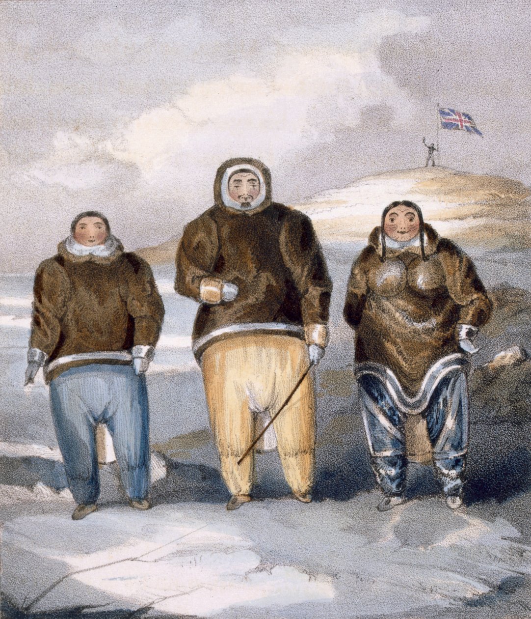 الثانية ، Tiagashu و Adlurak ، 1835 بواسطة جون روس