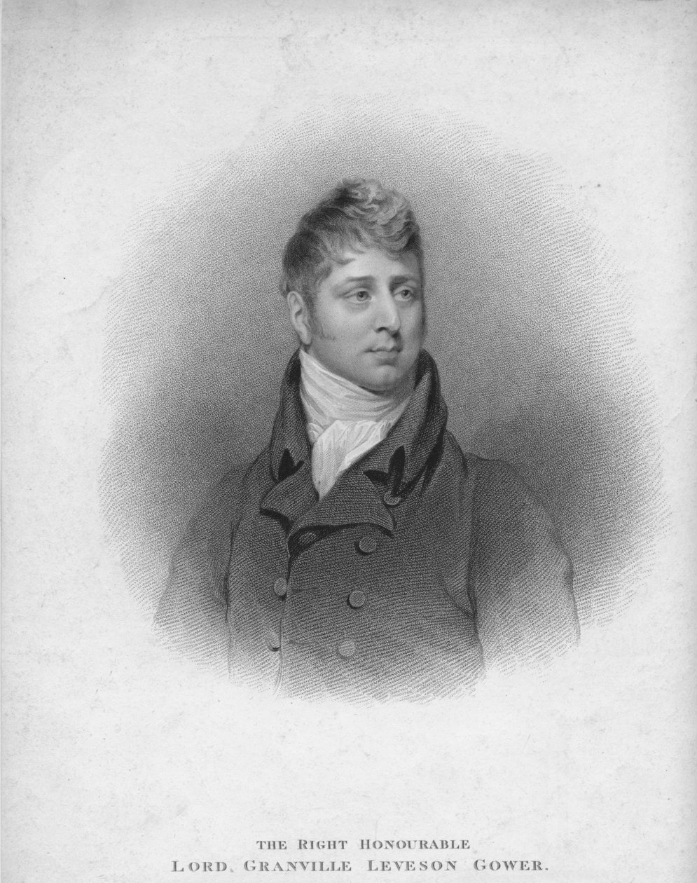 اللورد المحترم اللورد Granville Leveson Gower ، 1813. بواسطة جون صموئيل أجار