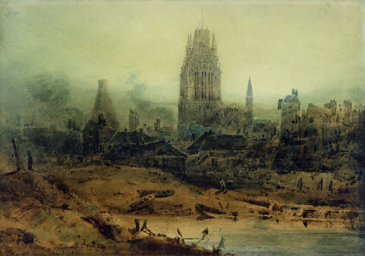 بريستول ، 1801 (مرحاض على ورق) بواسطة جون سيل كوتمان