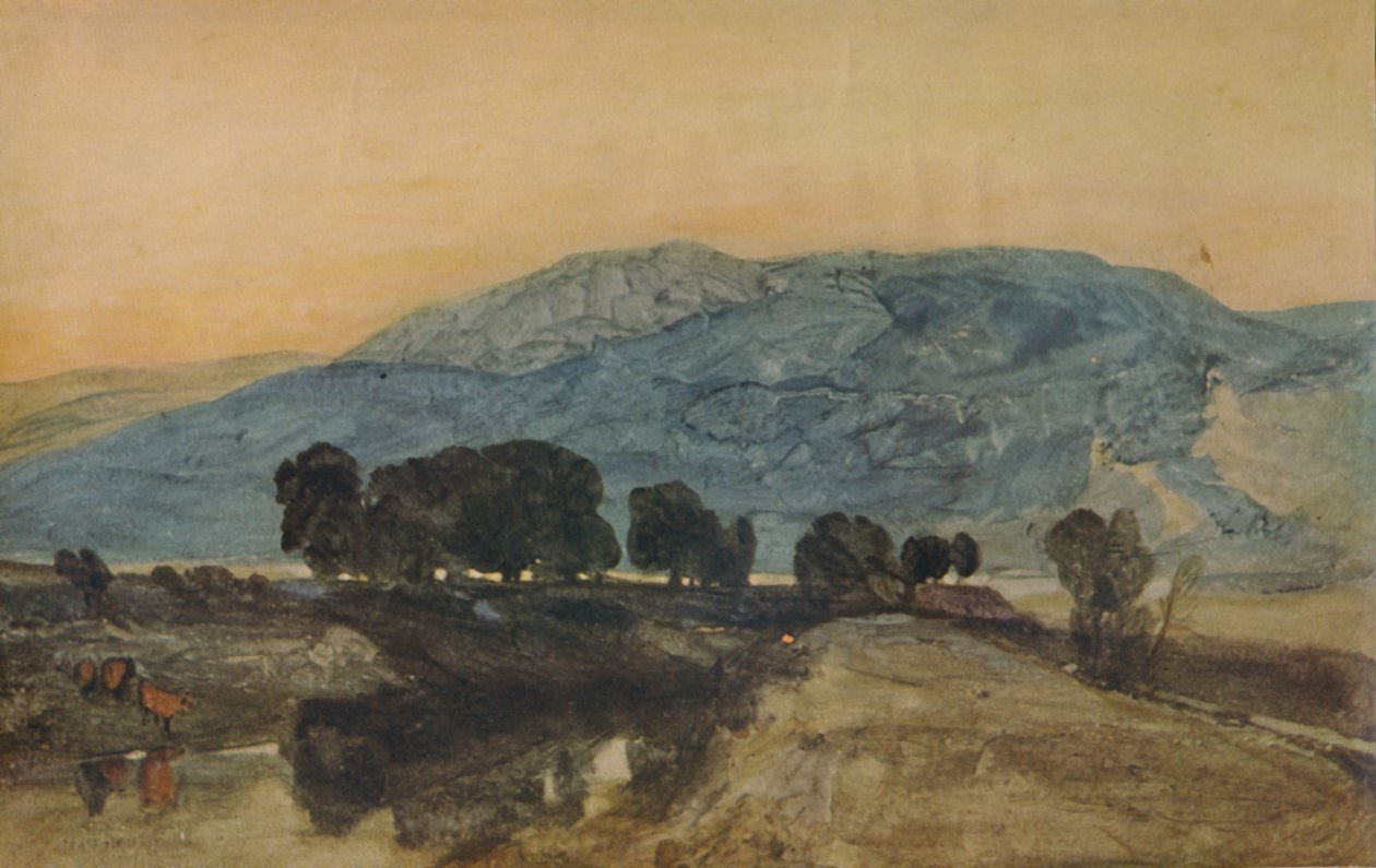 المناظر الطبيعية الصخرية ، الغروب ، 1923 بواسطة جون سيل كوتمان