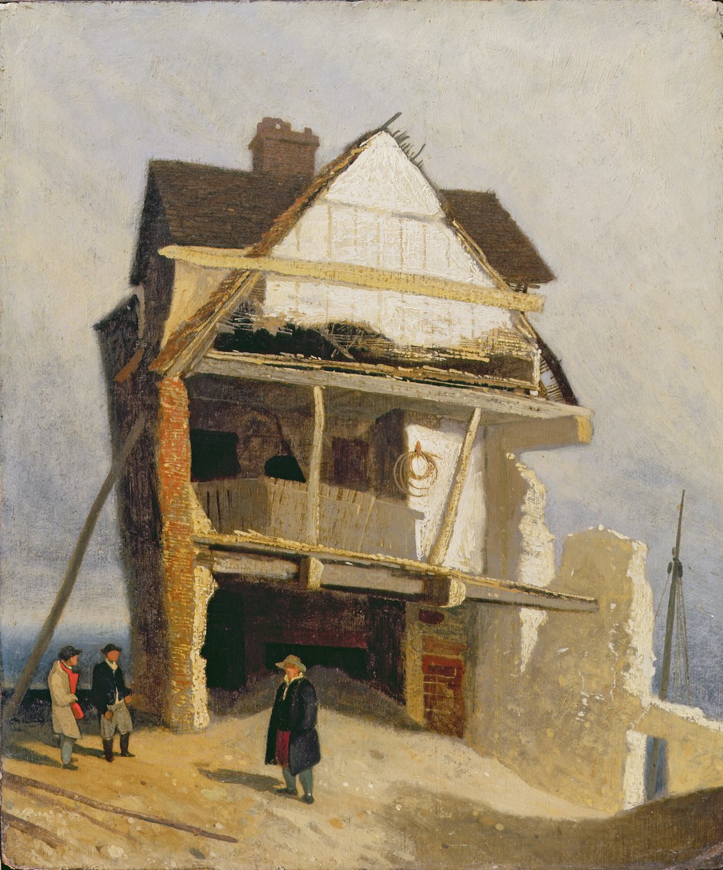منزل خرب ، c.1807-10 (زيت على لوحة مثبتة على لوحة) بواسطة جون سيل كوتمان