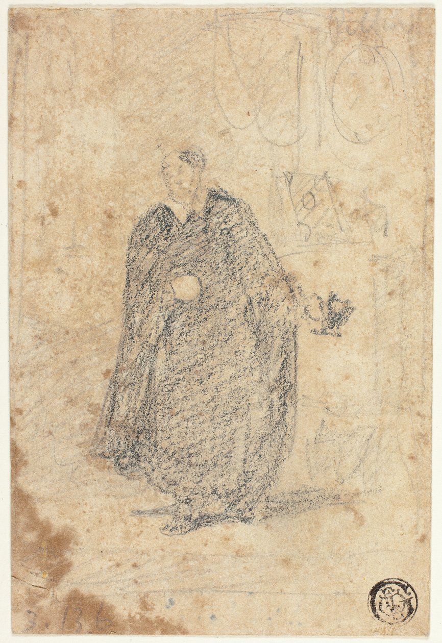 رسم تخطيطي لوقوف الممثل بواسطة جون سيل كوتمان