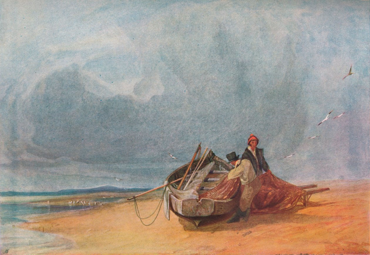 شاطئ يارموث ، c1808 بواسطة جون سيل كوتمان
