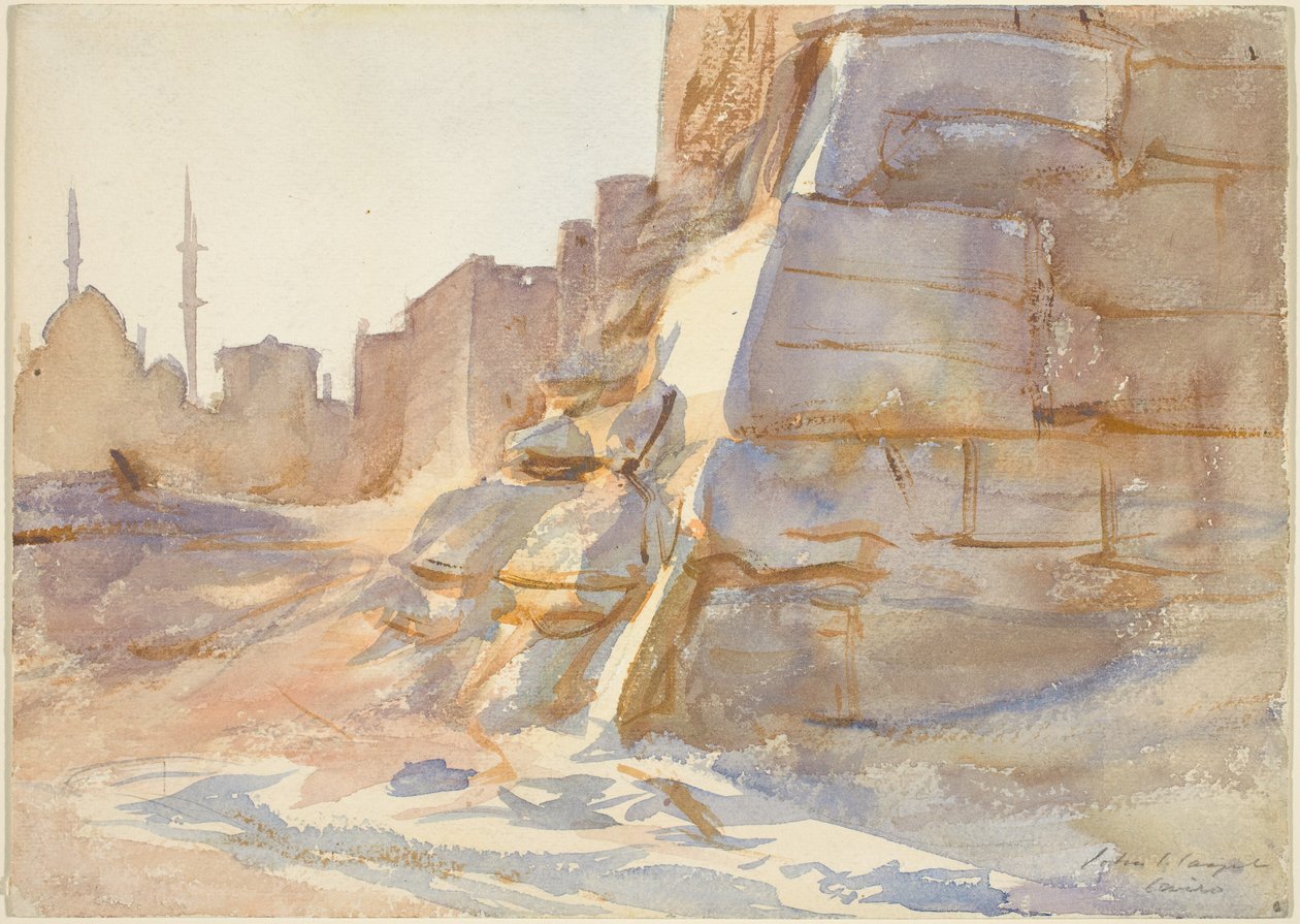 القاهرة ج. 1891. بواسطة جون سينغر سارجنت