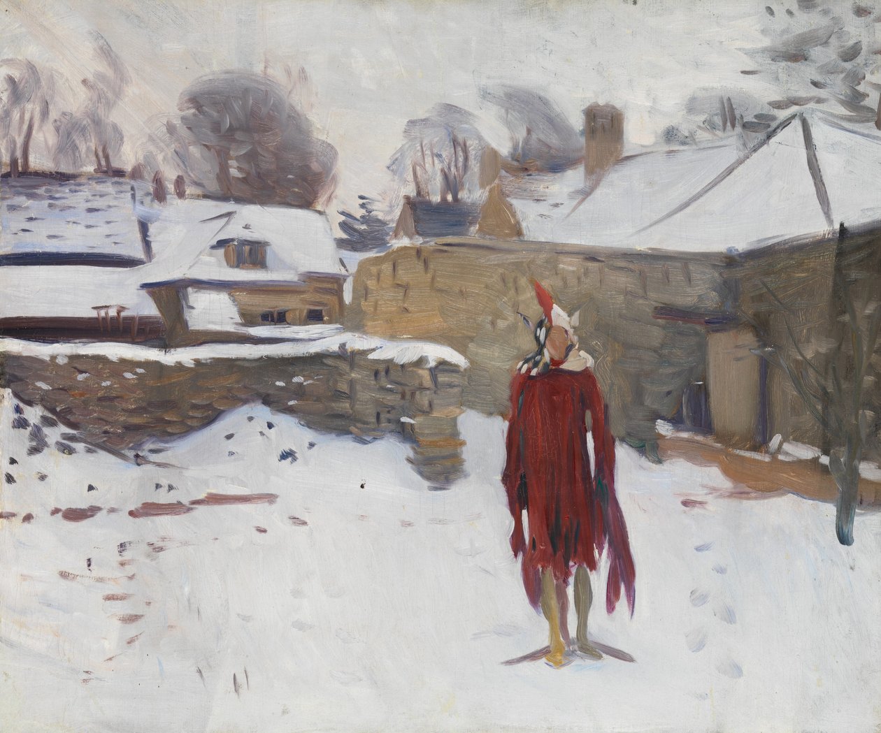 Mannikin في الثلج ، c.1891-93 بواسطة جون سينغر سارجنت