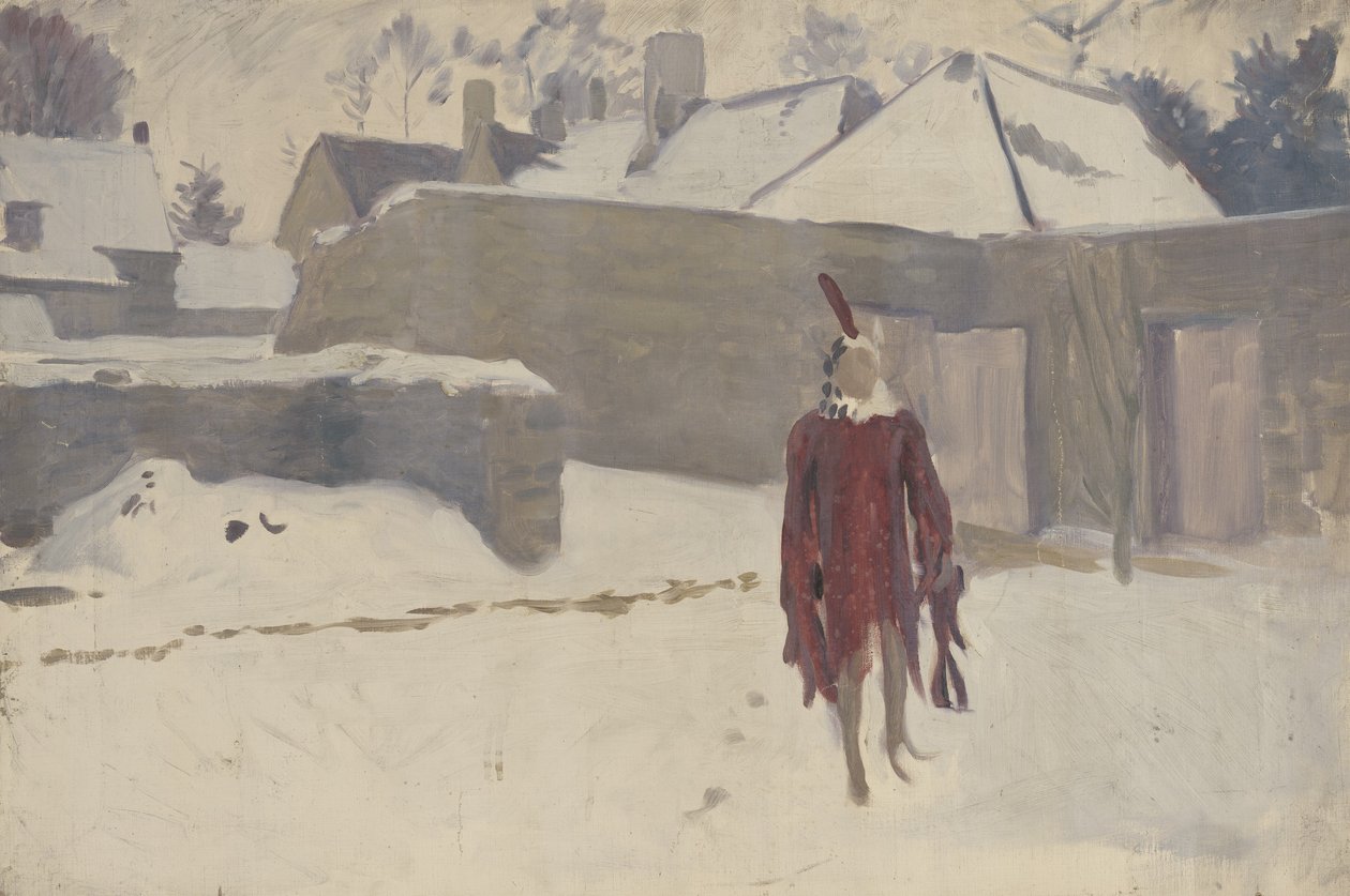 Mannikin في الثلج ، c.1893-5 بواسطة جون سينغر سارجنت