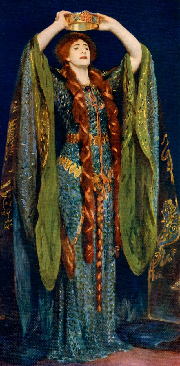 ملكة جمال إلين تيري مثل سيدة ماكبث ، 1906 ، 1912. بواسطة جون سينغر سارجنت