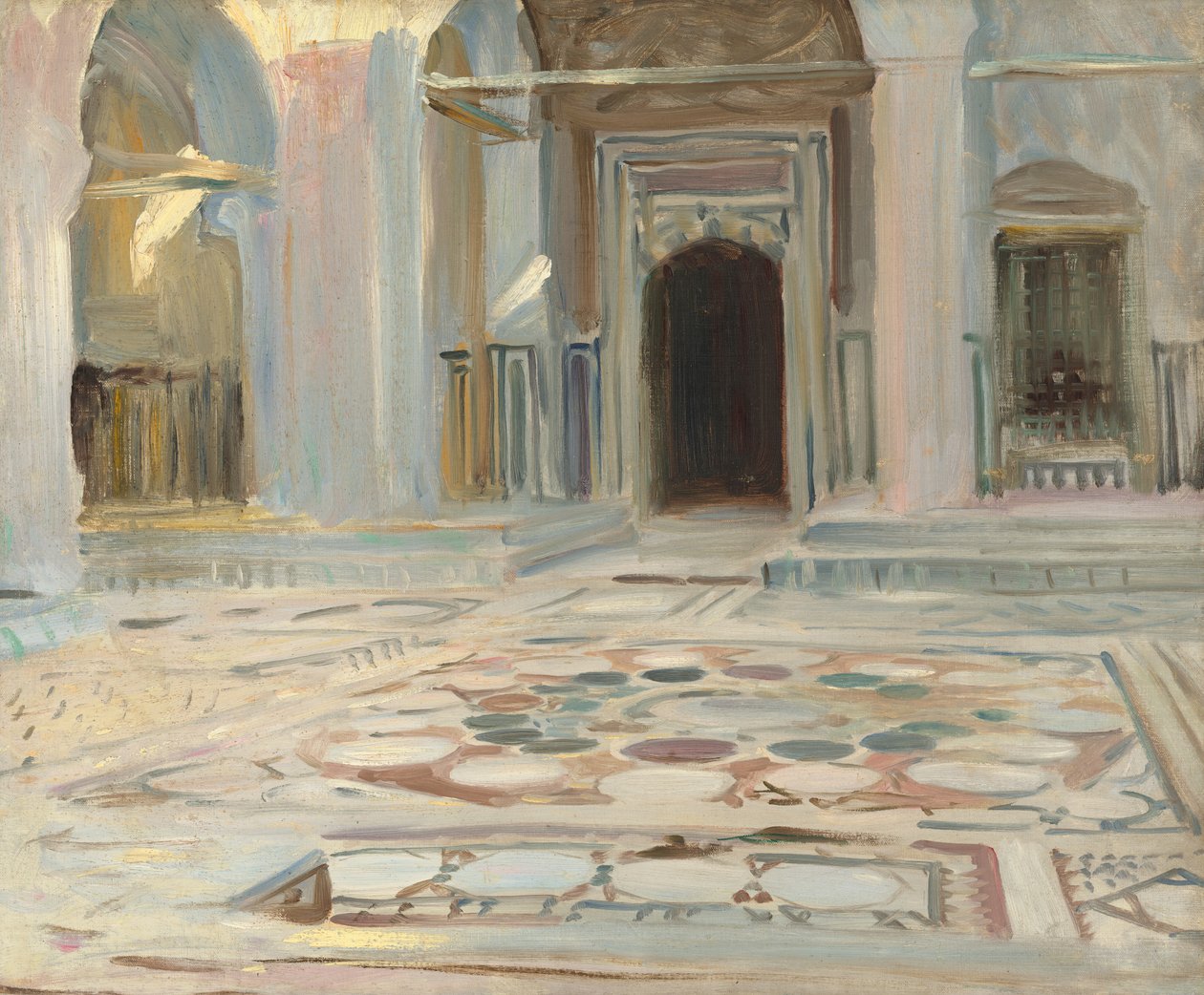 الرصيف ، القاهرة ، 1891. بواسطة جون سينغر سارجنت