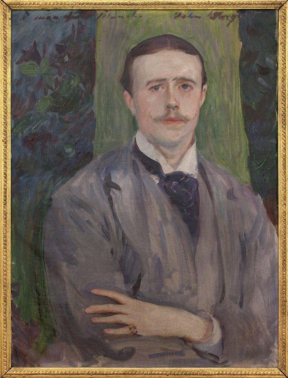 صورة لجاك إميل بلانش (1861-1942). لوحة جون سينجر سارجنت (1856-1925) ، زيت على قماش ، فن فرنسي من القرن العشرين. متحف الفنون الجميلة في روان. بواسطة جون سينغر سارجنت