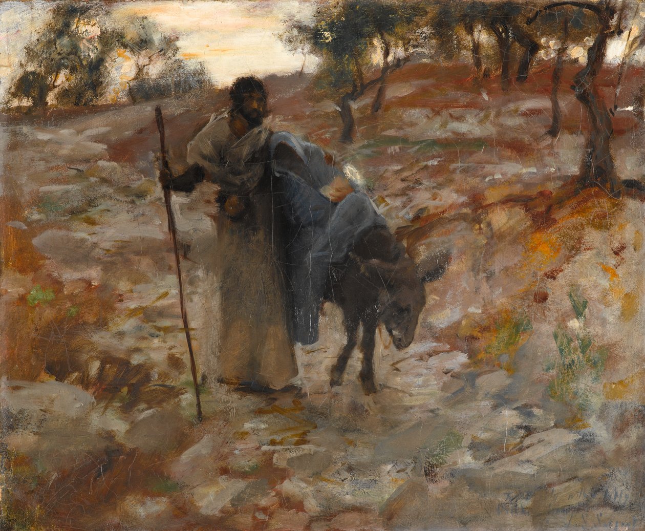 الرحلة إلى مصر ، 1877-1879 (زيت على قماش) بواسطة جون سينغر سارجنت