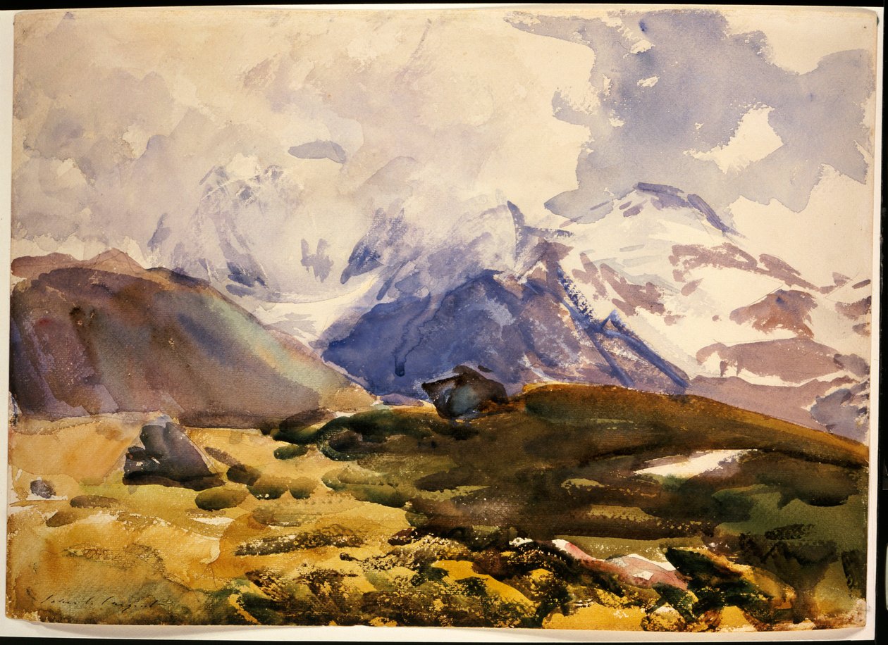 Simplon ، ج .1910 بواسطة جون سينغر سارجنت