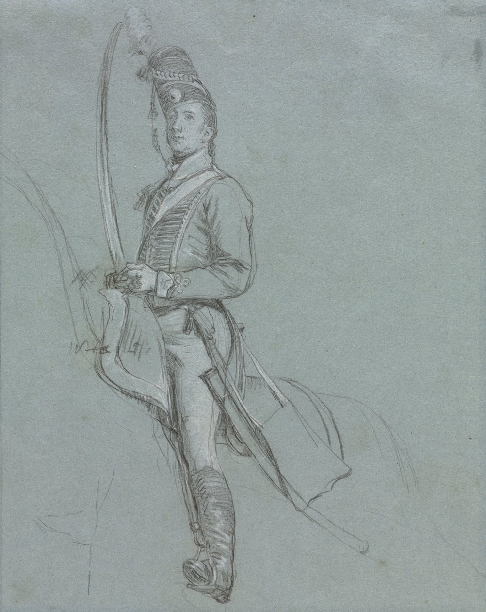 ضابط حصار على ظهور الخيل ، 1812. بواسطة جون سينجلتون كوبلي