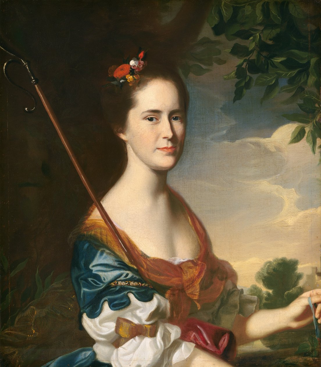 إليزابيث جراي أوتيس السيدة صموئيل ألين أوتيس ، ح. 1764. بواسطة جون سينجلتون كوبلي