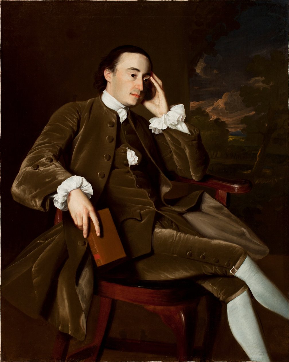 جون بورز (1734-1815) ، c.1765-70 (انظر 183417 للزوج) بواسطة جون سينجلتون كوبلي