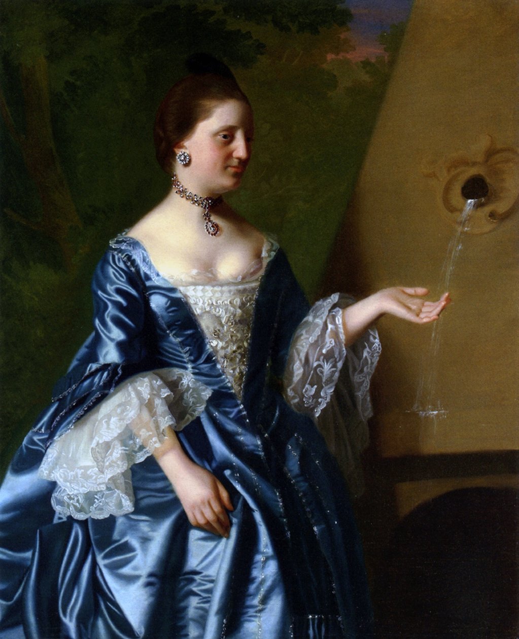 السيدة أليس هوبر ، c.1763 بواسطة جون سينجلتون كوبلي