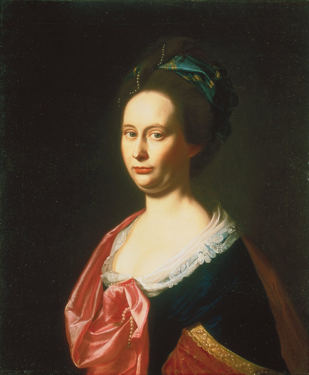صورة للسيدة جابيز بوين (سارة براون) ، 1771-74 بواسطة جون سينجلتون كوبلي