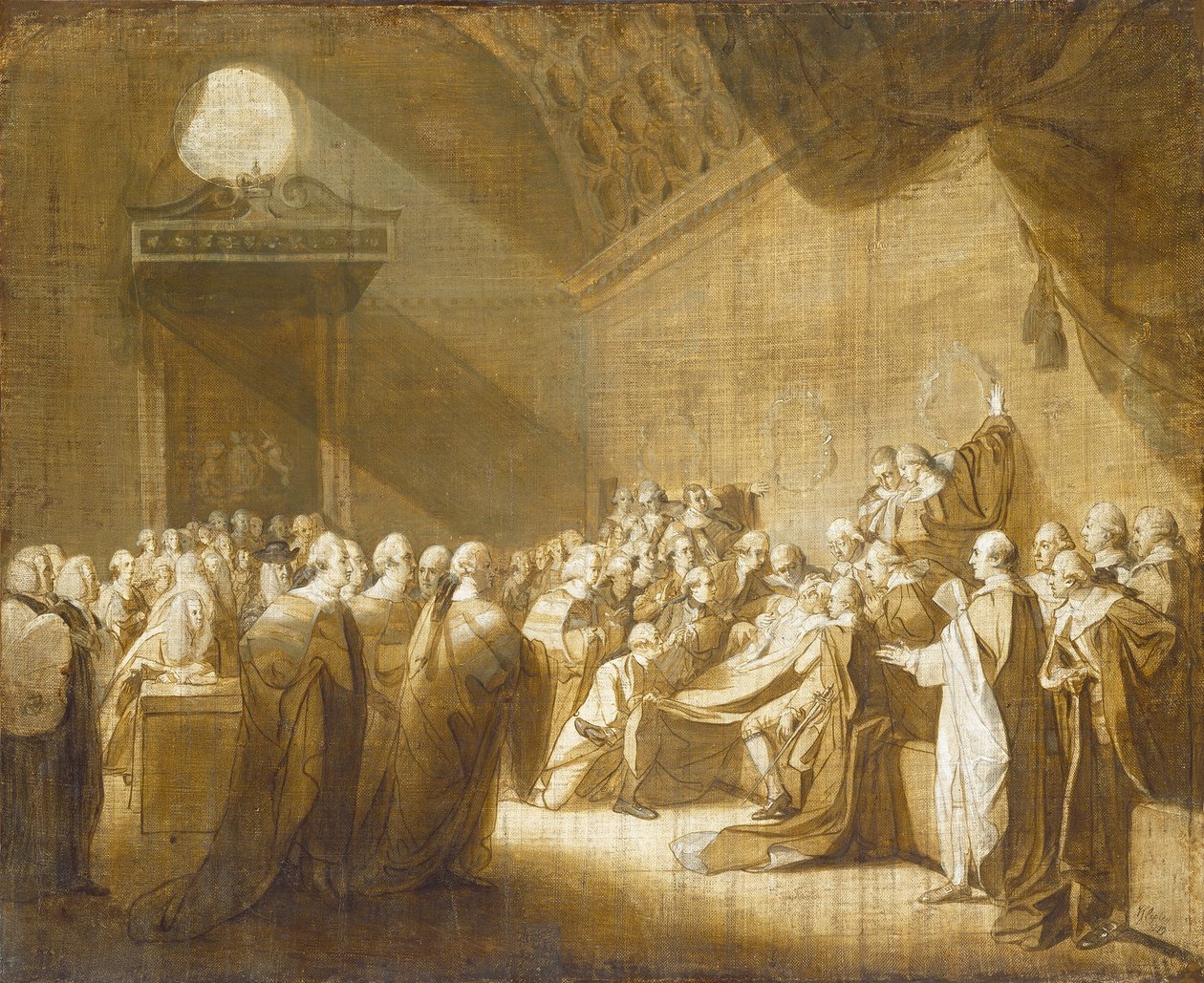 وفاة إيرل تشاتام 1779. بواسطة جون سينجلتون كوبلي