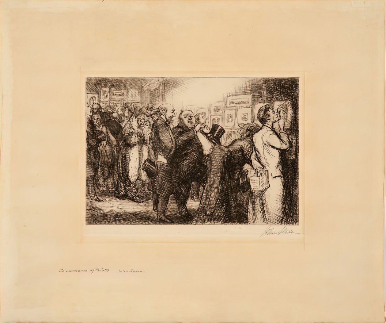 متذوق المطبوعات ، 1905. بواسطة جون فرينش سلون