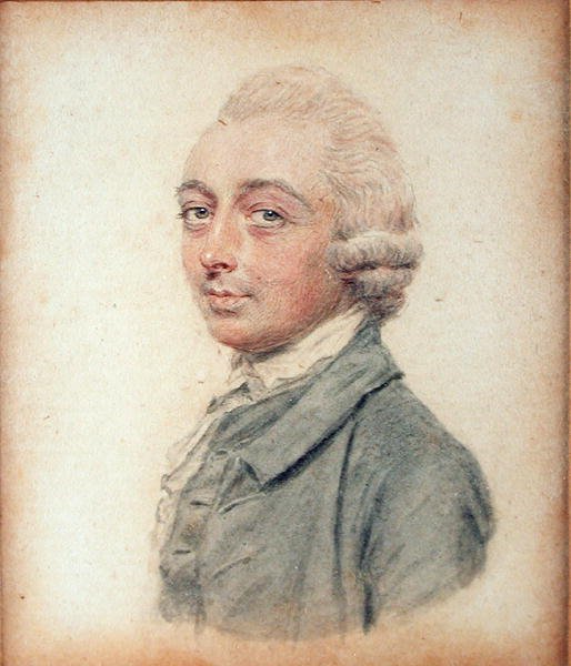 صورة جون أوجلاندر (1737-94) (باستيل على ورق) بواسطة جون سمارت