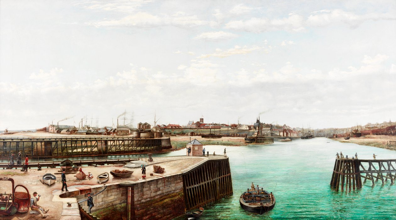 ميناء سندرلاند ، 1883 بواسطة جون سميث 2