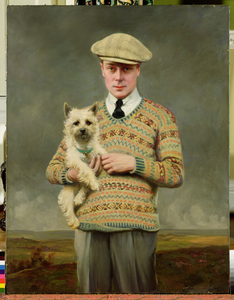 Portrait of HRH The Prince of Wales بواسطة جون سانت هيلير لاندر