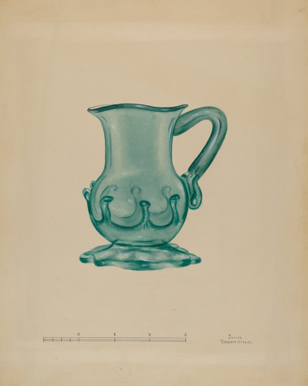 مقشدة ، ج. 1936. بواسطة جون تارانتينو