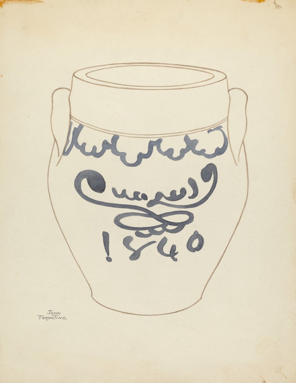 كروك ، ج. 1953. بواسطة جون تارانتينو